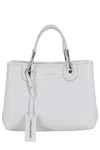 Emporio Armani Elegant Leather Bag For Sophistication In Grey