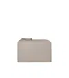 Emporio Armani Myea Grey Small Wallet In Gray
