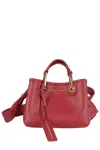 Emporio Armani Myea Medium Shopping Bag In Red