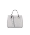 Emporio Armani Myea Small White Shopping Bag