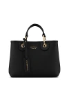 Emporio Armani Black Bag In Pepper