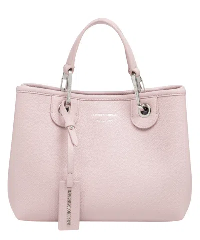 Emporio Armani Myea Small Handbag In Pink