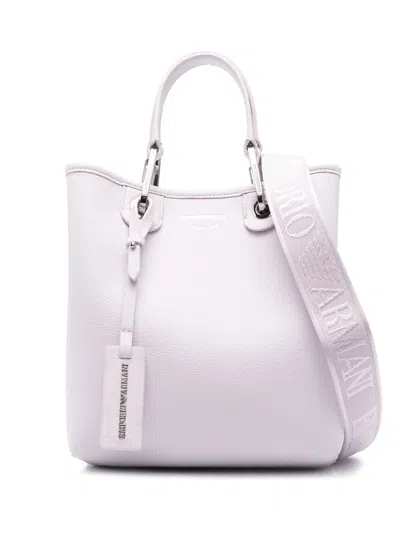 Emporio Armani Myea Vertical Tote Bag In Pink