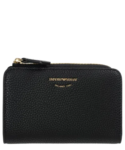 Emporio Armani Myea Wallet In Black