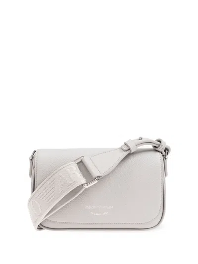 Emporio Armani Myea Wallet On Chain In Light Grey