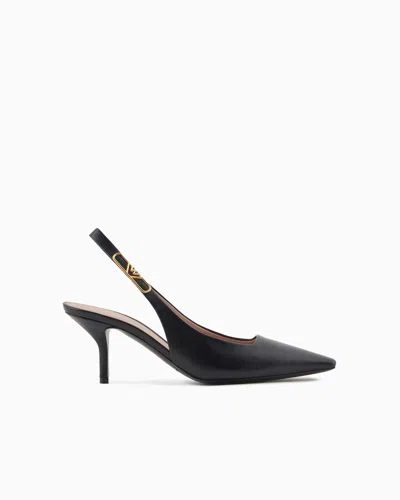 Emporio Armani Official Store Heels In Black