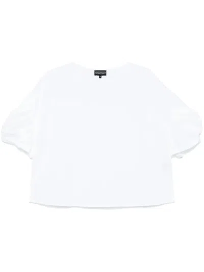 EMPORIO ARMANI EMPORIO ARMANI NAVY BLOUSE