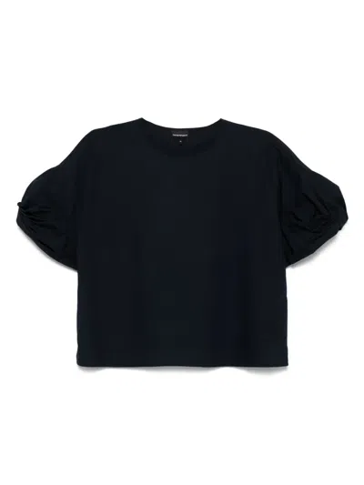 EMPORIO ARMANI NAVY BLOUSE