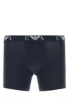 Emporio Armani Set Di Boxer In Cotone Nero Uomo