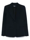 Emporio Armani Single-breasted Blazer Featuring Shoulder Pads