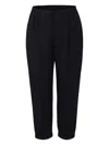 Emporio Armani Blue Trousers For Boy With Eagle In Blue