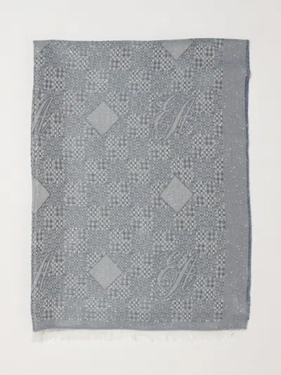 Emporio Armani Neck Scarf Woman In Blue