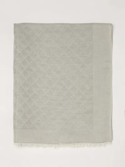 Emporio Armani Neck Scarf Woman In Gray