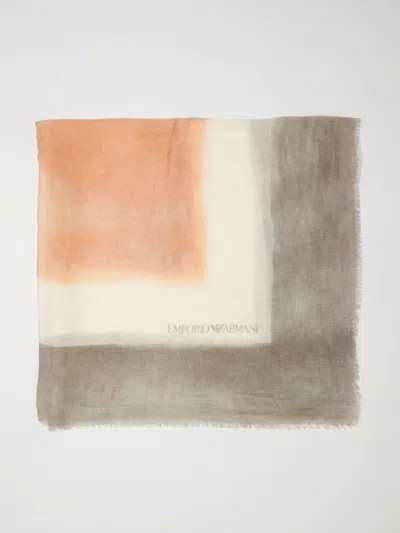 Emporio Armani Neck Scarf Woman In Multi