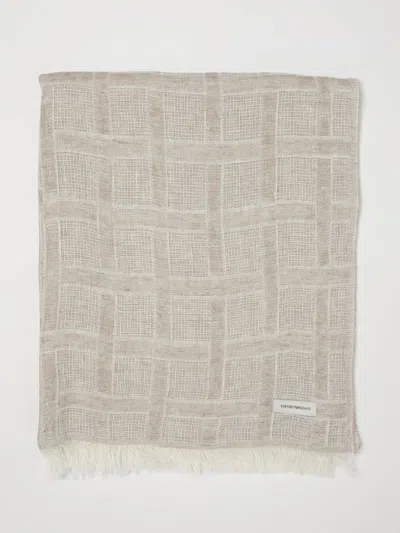 Emporio Armani Neck Scarf Woman In Neutral