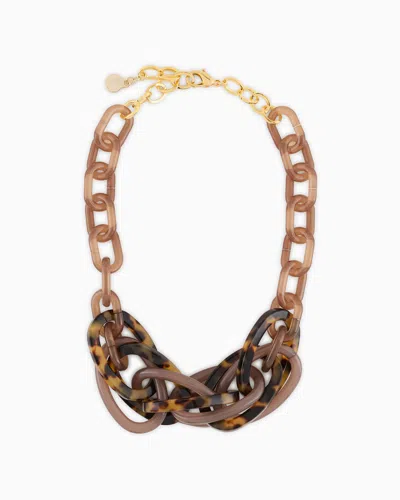 EMPORIO ARMANI CHAIN CHOKER NECKLACE