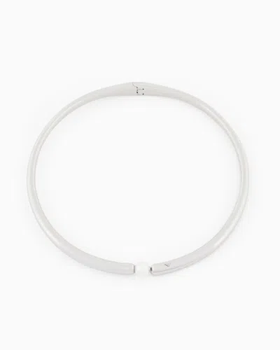 Emporio Armani Necklaces In Metallic