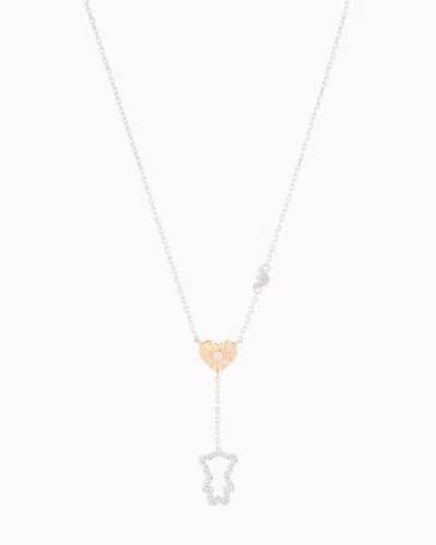 Emporio Armani Necklaces In Burgundy