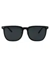 Emporio Armani Nero Opaco Injected Sunglasses In Black