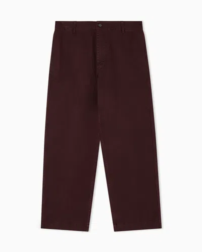 EMPORIO ARMANI NEW YORK CAPSULE COLLECTION DRILL TROUSERS