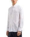 Emporio Armani New York Regular Fit Dress Shirt In White
