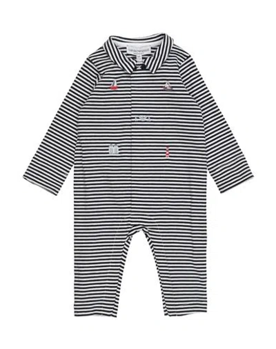 Emporio Armani Newborn Boy Baby Jumpsuits & Overalls Midnight Blue Size 3 Cotton