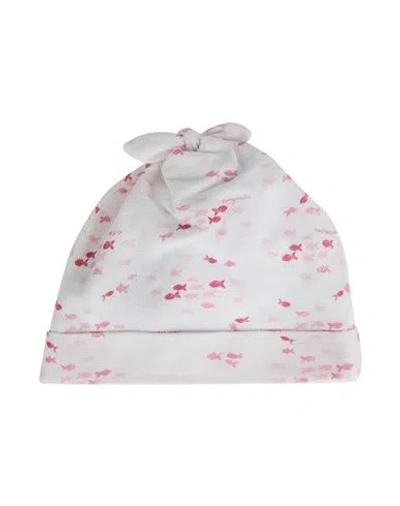 Emporio Armani Babies'  Newborn Girl Hat White Size 3 Cotton