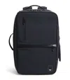 Emporio Armani Nylon Backpack In Blue