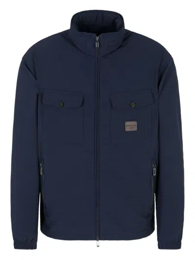 EMPORIO ARMANI EMPORIO ARMANI NYLON BLOUSON JACKET
