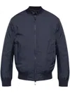 Emporio Armani Men's Nylon Bomber Jacket In Blue