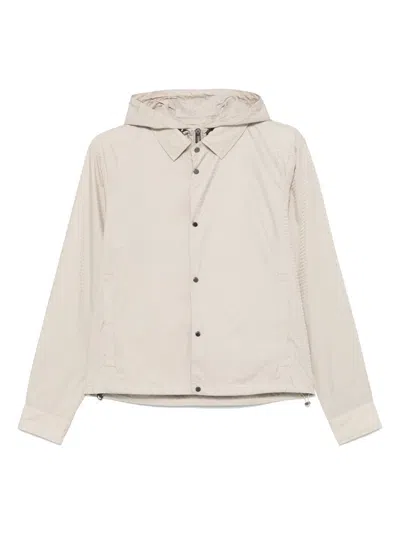 EMPORIO ARMANI NYLON HOODED JACKET