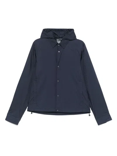 EMPORIO ARMANI NYLON HOODED JACKET
