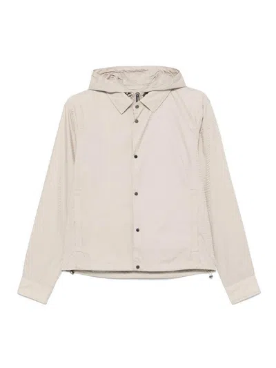 EMPORIO ARMANI NYLON HOODED JACKET
