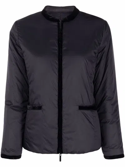 Emporio Armani Nylon Jacket In Black