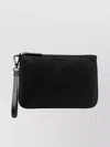 Emporio Armani Nylon Logo Pouch With Detachable Wrist Strap