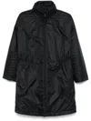 Emporio Armani Nylon Midi Coat