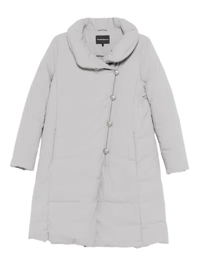 EMPORIO ARMANI EMPORIO ARMANI NYLON MIDI DOWN JACKET