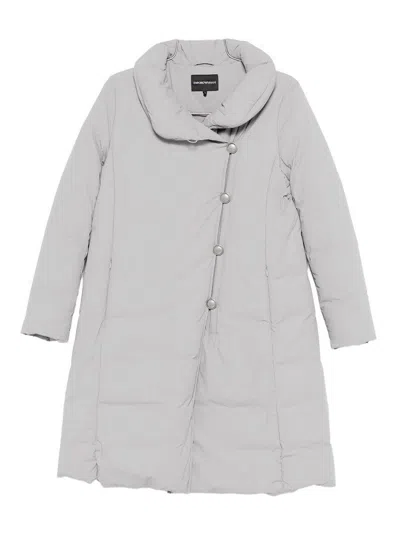 EMPORIO ARMANI NYLON MIDI DOWN JACKET