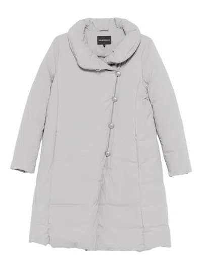 EMPORIO ARMANI NYLON MIDI DOWN JACKET