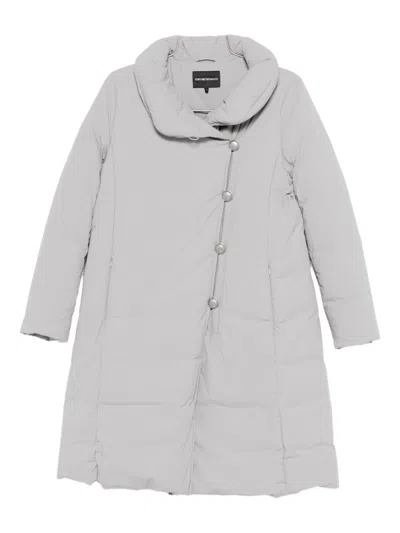 EMPORIO ARMANI NYLON MIDI DOWN JACKET
