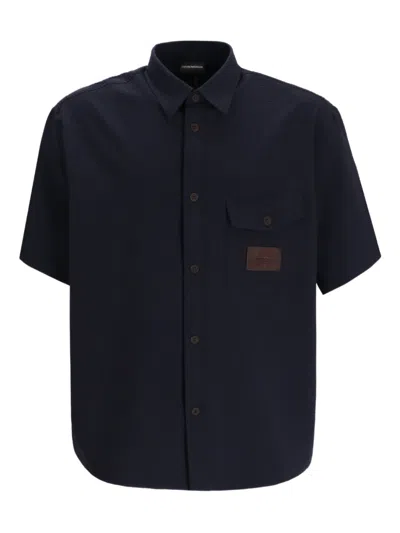 Emporio Armani Nylon Shirt In Multi
