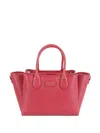 Emporio Armani Shopping Bag In Pink