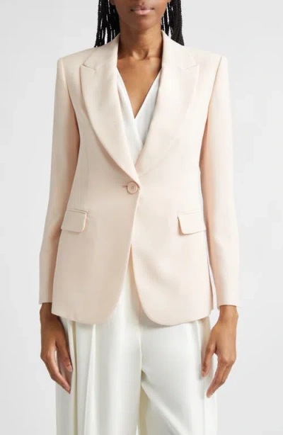 Emporio Armani One-button Blazer In Neutral