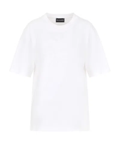 EMPORIO ARMANI OPEN-NECKED BLACK SHIRT