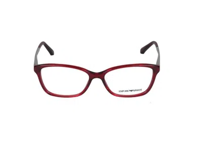 Emporio Armani Optical In Burgundy