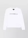 Emporio Armani Official Store Sweatshirts Ohne Kapuze In White