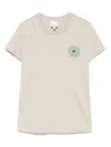 Emporio Armani Asv Jersey T-shirt With Oversized Print From The Peace Capsule Collection