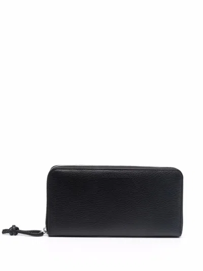 Emporio Armani Orizontal Wallet In Black