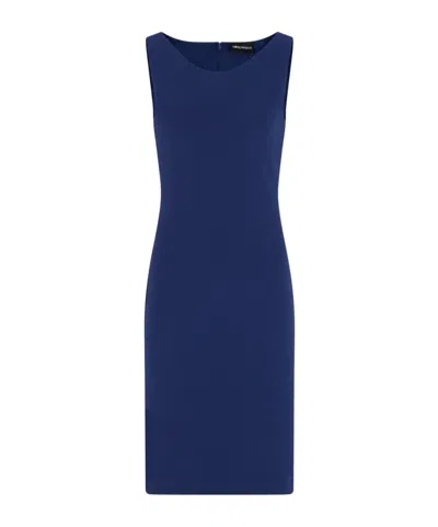 EMPORIO ARMANI RIBBED MINI DRESS
