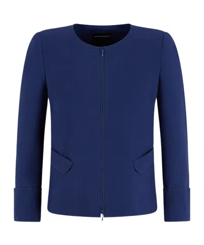 EMPORIO ARMANI EMPORIO ARMANI ZIP-UP JACKET